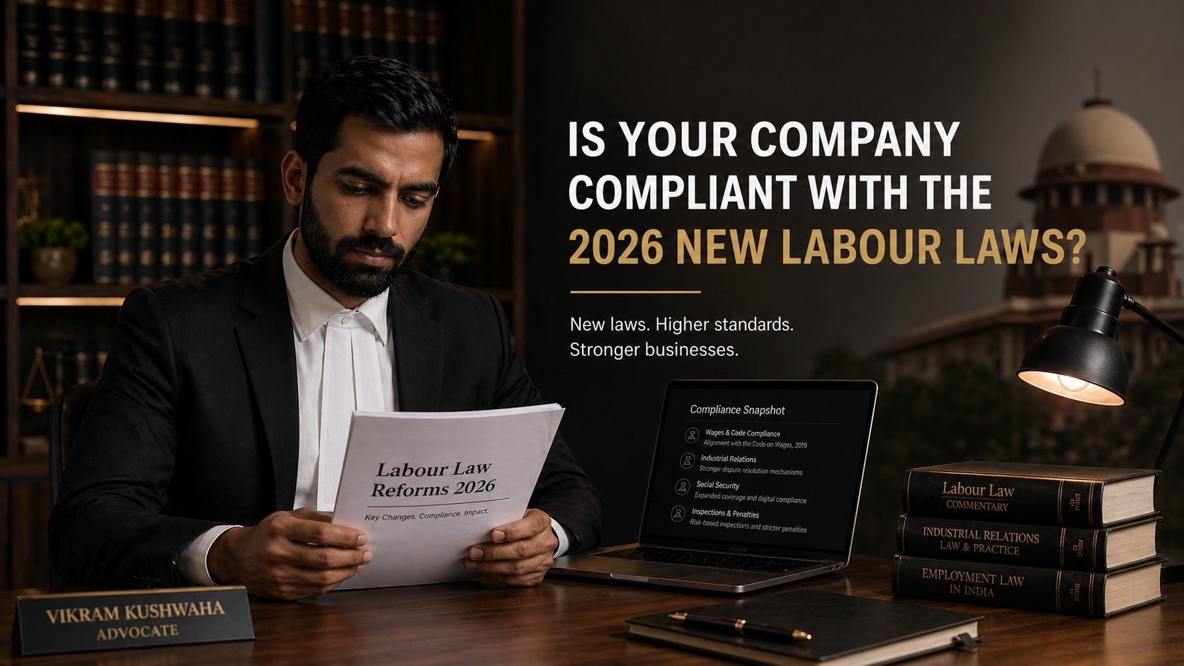 New labour laws in India 2026 legal guide